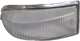 Blinkerglas links f�r Opel Kadett A, wei�, mit Chromrand. 1961 bis 1963. | www.oldtimer-lampen.de