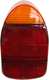 R�cklichtkappe f�r VW K�fer 1300, rot-orange, rechts und links passend. | www.oldtimer-lampen.de