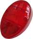 R�cklichtkappe f�r VW K�fer 1200-1300-1500  von 1961 bis 1973, rot, rechts und links passend. | www.oldtimer-lampen.de