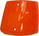 Blinkerglas Alfa Romeo Arna, orange, links passend. F�r Carello-Blinkanlagen. | www.oldtimer-lampen.de
