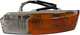 Blinkergeh�use vorne rechts f�r Alfa Romeo Spider 2000 Pininfarina, wei�-orange. F�r Altissimo-Blinkanlagen. | www.oldtimer-lampen.de