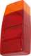 R�cklichtkappe Innocenti Mini, rot-orange, rechts passend, f�r Carello-R�ckleuchten. | www.oldtimer-lampen.de