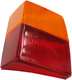 R�cklichtkappe links Innocenti Mini, orange-rot, f�r Altissimo-R�ckleuchten. | www.oldtimer-lampen.de