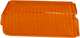 Blinkerkappe Polski 125 I Serie, links passend, orange. | www.oldtimer-lampen.de