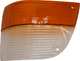 Blinkerkappe Saab 900 1981 bis 1987, links passend, orange-wei�, f�r Hella-Blinker. | www.oldtimer-lampen.de