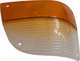 Blinkerkappe Saab 900 1981 bis 1987, rechts passend, orange-wei�, f�r Hella-Blinker. | www.oldtimer-lampen.de