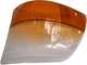 Blinkerkappe Saab 90 (1977 - 1981), 99 (1987 - ), links passend, orange-wei�, f�r Siema-Blinker. | www.oldtimer-lampen.de