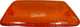Blinkerglas f�r Ferrari Dino Spider, links passend, orange, mit Randverspiegelung unten. | www.oldtimer-lampen.de