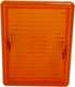 R�ckleuchtenkappe Lamborghini Countach links. Orange. | www.oldtimer-lampen.de