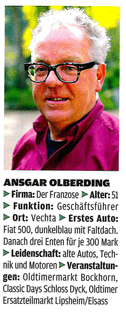 Ansgar Olberding BildAutoKlassik