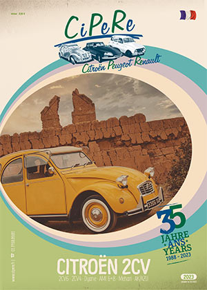 Catalogue de pièces détachées Citroën 2CV